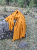 Long wool scarf