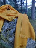 Silk wool scarf