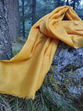 Silk wool scarf