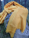 Silk wool scarf