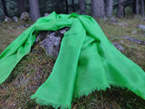 Silk wool scarf