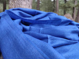 Silk wool scarf
