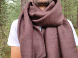 Yak and merino blend scarf