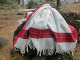 Handmade wool shawl