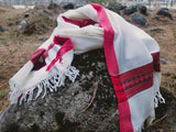 Handmade wool shawl