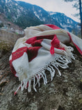 Handmade wool shawl
