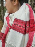 Handmade wool shawl