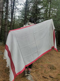 Handmade wool shawl