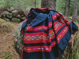 Wool blanket scarf