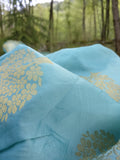 printed silk square scarf