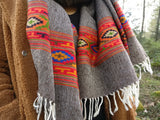 Handmade woolen shawl