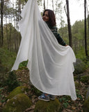 White wedding shawl