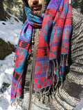 Soft cashmilon shawl,cashmilon scarf,blanket scarf