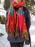 Soft cashmilon shawl,cashmilon scarf,blanket scarf