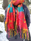 Soft cashmilon shawl,cashmilon scarf,blanket scarf