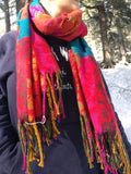 Soft cashmilon shawl,cashmilon scarf,blanket scarf