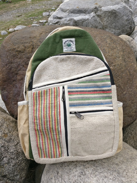 Himalayan hemp bag, hemp backpack