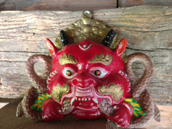 Buddhist dragon mask