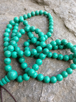 Turquoise gemstone 108 prayer beads