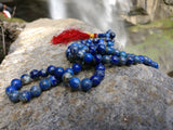Lapis gemstone 108 prayer beads