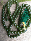 Emerald Green gemstone 108 prayer beads