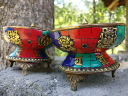 Himalayan candle stands