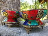Himalayan candle stands