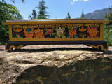 handcarved incence holder with 8 auspicious buddhist symbols