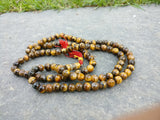 Tiger Eye gemstone 108 prayer beads