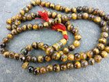 Tiger Eye gemstone 108 prayer beads