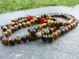 Tiger Eye gemstone 108 prayer beads