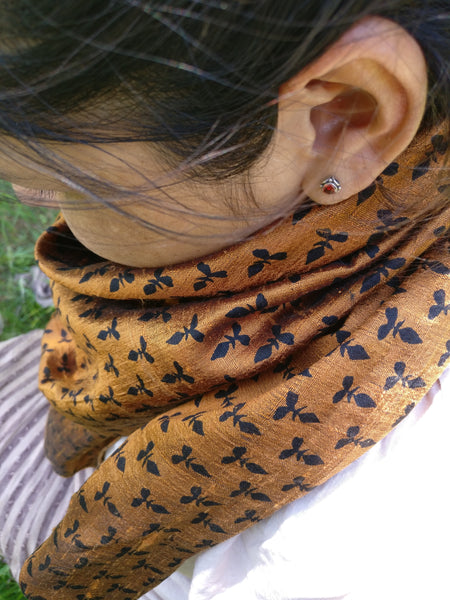 Raw Silk Shawl