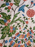 Himalayan crewel design bed spread