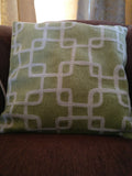 Himalayan wool crewel cushion cover