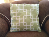 Himalayan wool crewel cushion cover