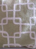 Himalayan wool crewel cushion cover
