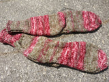 Pink Woollen Winter Socks