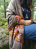 Tribal Indian shawl