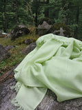Silk wool scarf