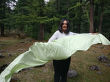 Silk wool scarf