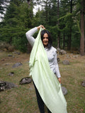 Silk wool scarf